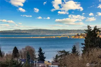 Unobstructed views from the 3rd Floor