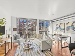 A giant wall of windows where you can watch the leaves change.