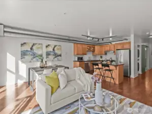 Open and airy, perfect for entertaining