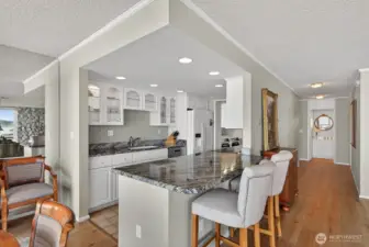 Nice upgraded kitchen