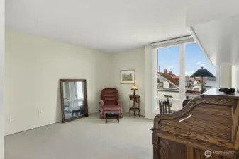 Generous size guest bedroom!