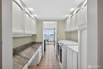 Utility room,and pantry