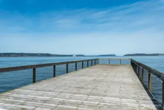 Get even closer to the waterfront on your over water deck!