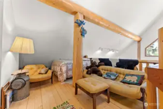 Extra bed and a place to chill
