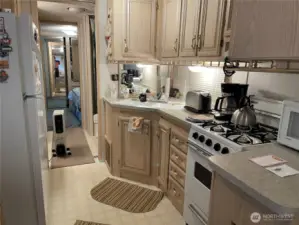 Nice kitchen area.