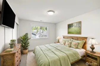 Bedroom #2 (virtually staged)