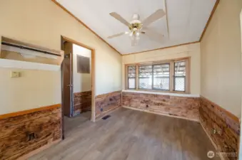 Office/Dining area