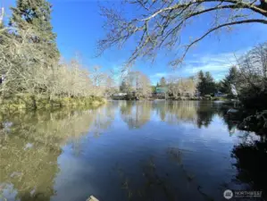 Water front Canal and entrance to Lake