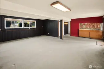 Large Rec room ready for your vision