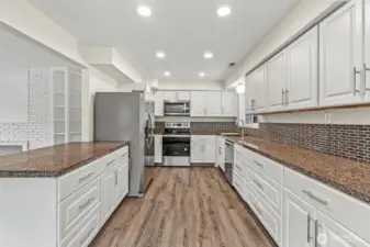 kitchen w/ new Fridge