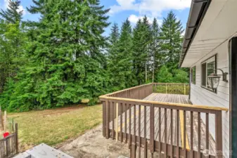 wrap around deck