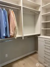 So nice to each have one's own space