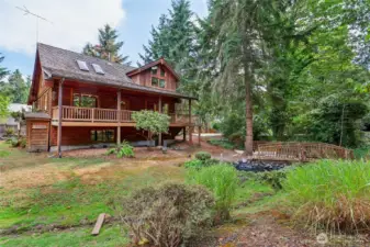 Unique cabin style home in the heart of Brier. Large front porch overlooking your own private oasis. Surrounded by mature trees and natural beauty, this retreat offers peace, privacy, and charm just minutes from town.