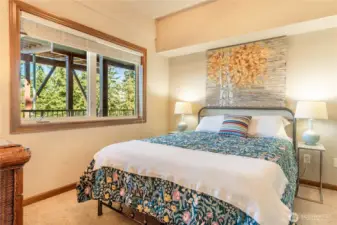 Second bedroom is just to the left of the entry on the other side of the condo.