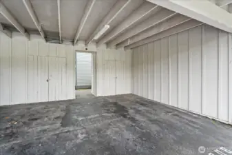 2 carport parking spaces