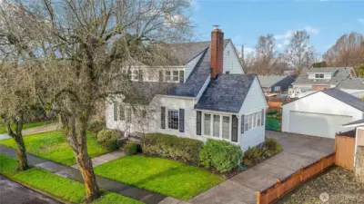 Detached 2 Car Garage- with Shop Space