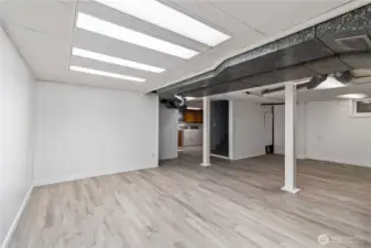 Newly Finished Basement