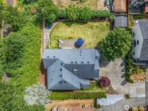 Manicured landscaping and classic charm create a great first impression.