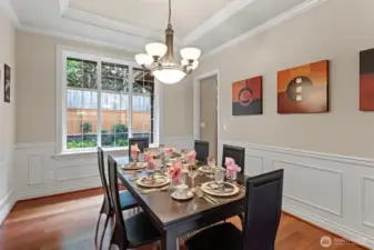 Detailed Millwork paneling