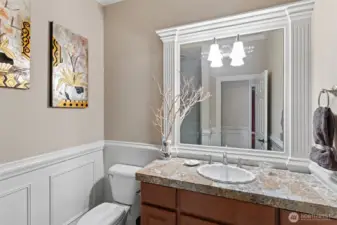 Shower on main floor