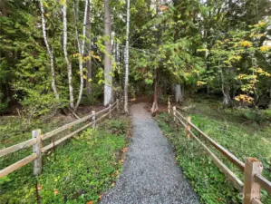 Community Trailhead in NE corner of Alterra