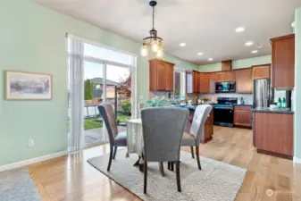 Space for casual dining