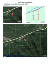 2nd parcel as marked on map is to the right of the subject listing.