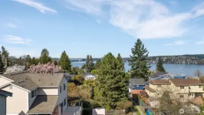 3 of 5 -- View from future back of 3-floor home’s roof deck, looking north.