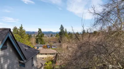 4 of 4 -- View from future front of 3-floor home’s top floor, looking east.