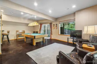 Lower level game room