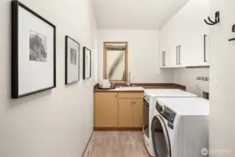 Laundry on Main Floor