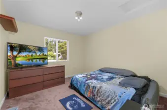One of the bedrooms