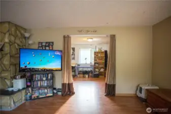 main floor living room area