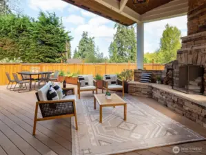 Covered outdoor dining
