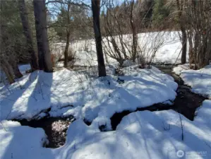 There are many streams and creeks that meander through different areas