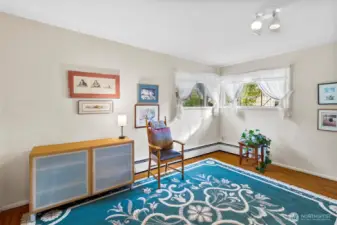 Bedroom #2 with flexible use, offering comfort, light, and privacy. Perfect for home office or nursery.