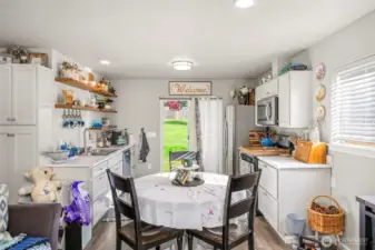Kitchen/ Dining Area in ADU