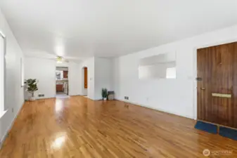 Original hardwood floors