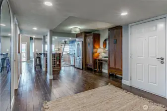 Main entry to the right.