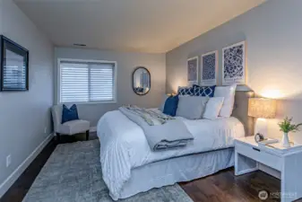 Second view of the primary suite.