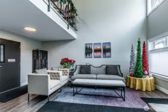 Main lobby as you enter the building.