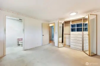 Primary suite on the main floor