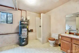 Utility/laundry/bathroom