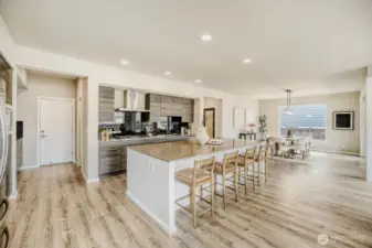 Chef's Kitchen & Statement Piece Quartz Island