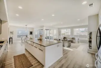 Immense Amounts of Kitchen Storage & Prep Areas