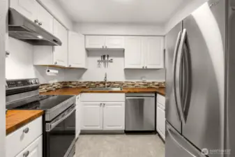 Updated & Modern Kitchen