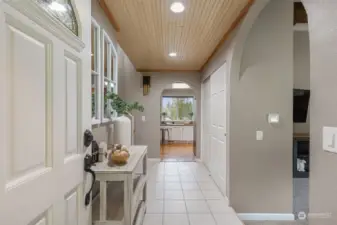 Hallway Leading To The Kitchen ... the Heart of The Home!