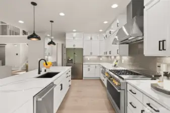 Photos of a previously built home with similar finishes that are virtually staged. Builder reserves the right to make changes to plans & specifications without notice. Features vary by plan. Buyer to verify square footage.