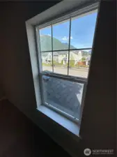 View from one of the secondary bedrooms.