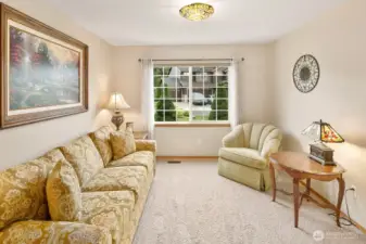 Living room or change it up to a main floor office!